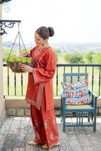 2 piece lawn suit