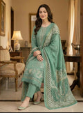 3-piece stitched lawn ensemble